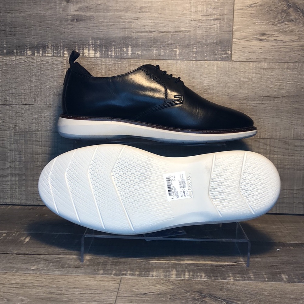 Clarks - Brantin Low Black Leather - Picture 4 of 6